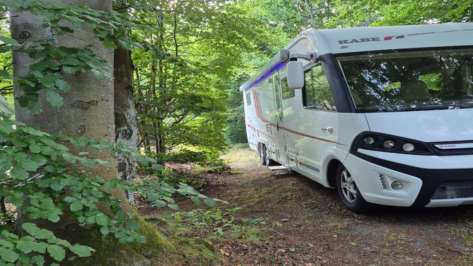 Uppfart bakom en sommarstuga - Image 1